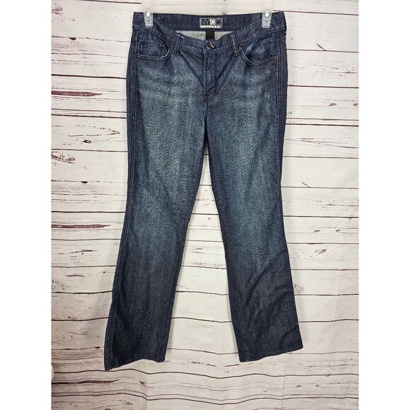 NYC Platinum Bootcut Jeans‎ Women's Size 10 Medium Wash Denim - Picture 4 of 8